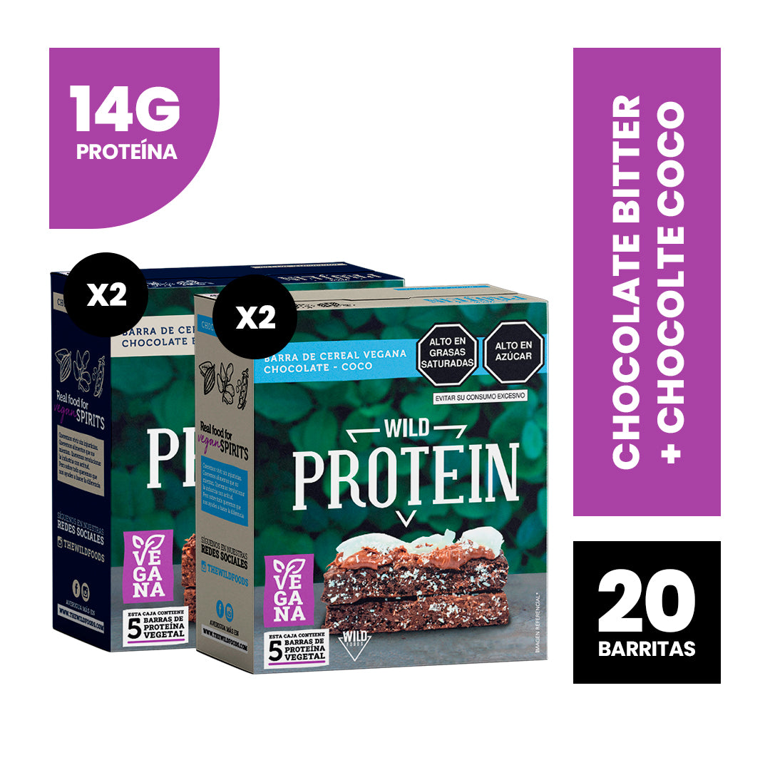 Vegan Pack Protein (20 Unidades)