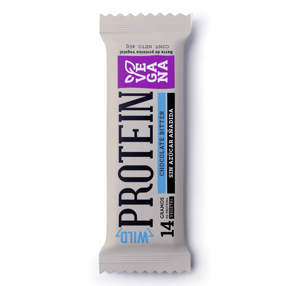 Barra Wild Protein Chocolate Coco Vegana 12x5 u